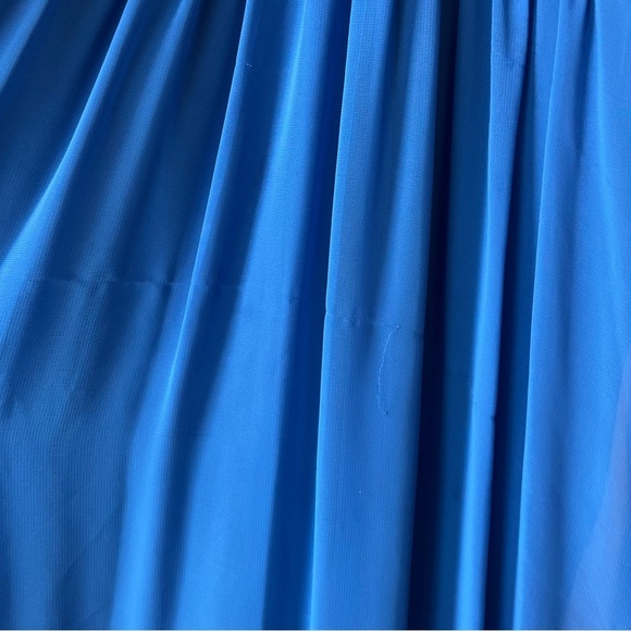 Aidan Mattox Blue Strappy Gown Size 12 – Formal Dress with Cutouts | summer maxi - Picture 14 of 15